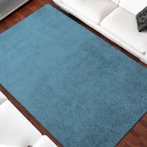 Produkt Jednobarevný koberec modré barvy
