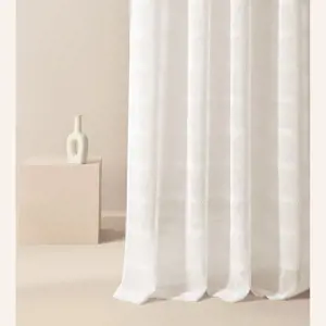 Produkt Měkká krémová záclona Maura se závěsem na kolečkách 140 x 260 cm