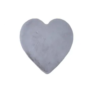 Produkt Dětský koberec Caty srdce, stříbrný