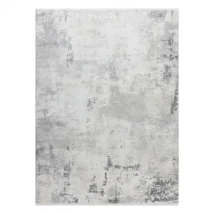 Koberec DUKE 51378 krémový / šedý, beton / třásně