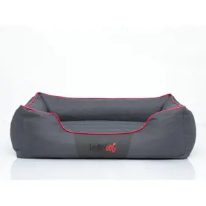 Produkt Pelíšek Comfort L šedý / červený