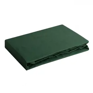 Produkt Saténová plachta s gumičkou NOVA 3 - tmavě zelená