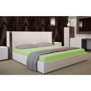 Produkt Bavlněná zelená plachta na postel