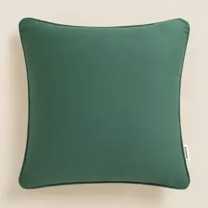 Elegantní povlak na polštář v zelené barvě 40 x 40 cm
