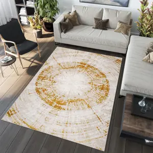 Produkt Exkluzivní glamour koberec ve zlaté barvě