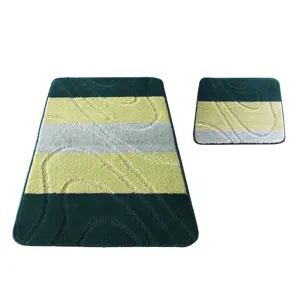 Produkt Protiskluzové koberečky zelené barvy do koupelny
