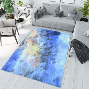 Produkt Trendy koberec s barevným abstraktním vzorem