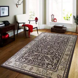 Produkt Vintage koberec v hnědé barvě do obývacího pokoje