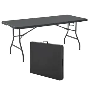 Produkt Juskys Bufetový stůl XL skládací černý