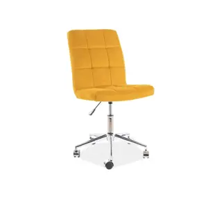 Produkt Signal Kancelářská židle Q-020 samet curry bluvel 68