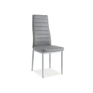 Produkt Signal Židle H261 BIS hliník/šedá eko kůže