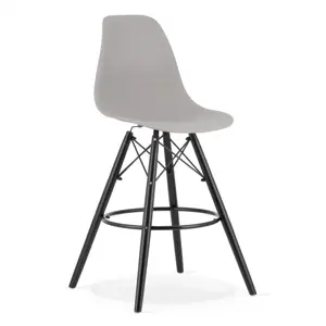 Produkt Barová židle LAMAL šedá (černé nohy)