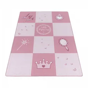 Dětský protiskluzový koberec Play pro malou princeznu