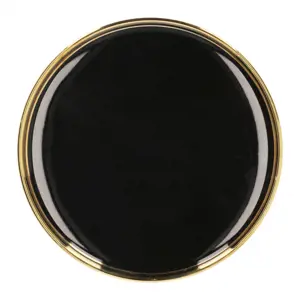 Dezertní talíř SINNES černý 978153