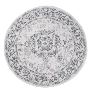 Produkt Oboustranný koberec DuoRug 5577 šedý kruh