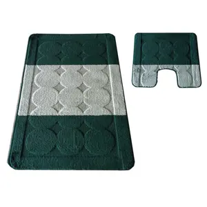 Produkt Sada koupelnových koberečků Montana Edremit XL zelená