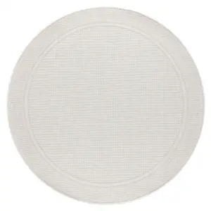 Produkt Šňůrkový koberec SIZAL TIMO 5979 kruh, bílý